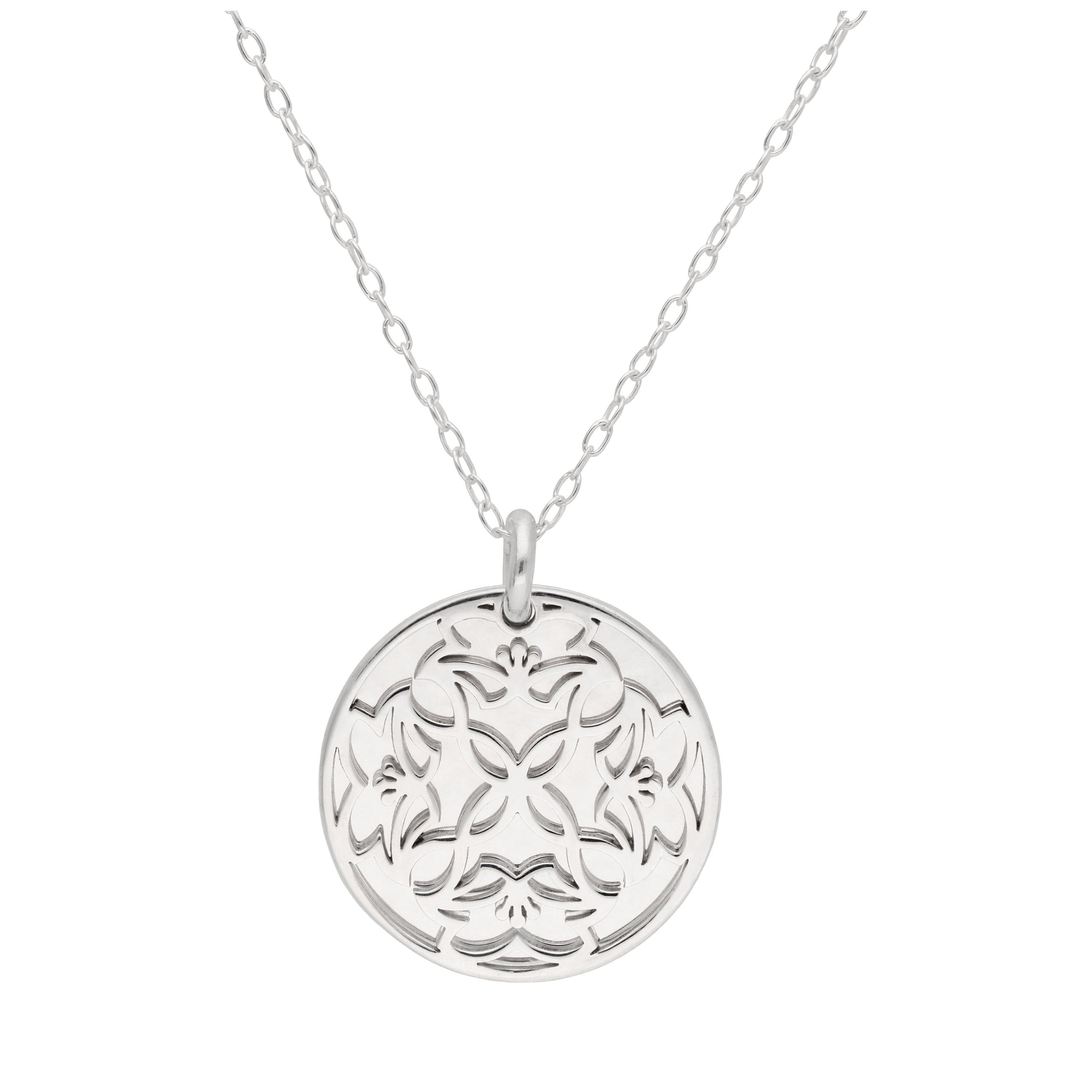 Sterlingsilber Mai Maiglöckchen Geburtsblume & 18 mm Gravierbar Namensschild Halskette 14 - 56 cm