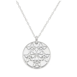 Sterlingsilber Juli Rittersporn Geburtsblume & 18 mm Gravierbar Namensschild Halskette 14 - 56 cm