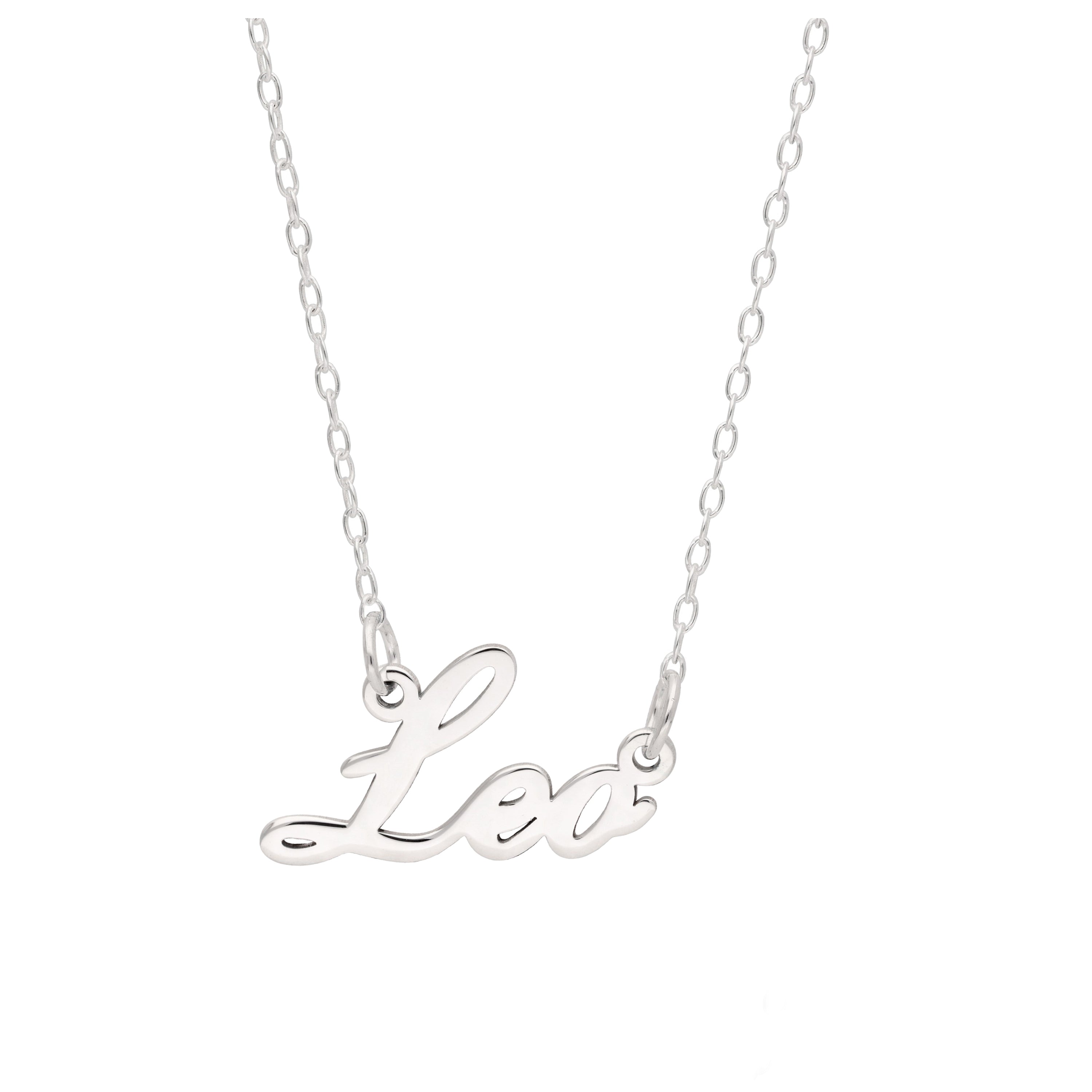 Sterlingsilber Löwe Sternzeichen 43 cm Halskette
