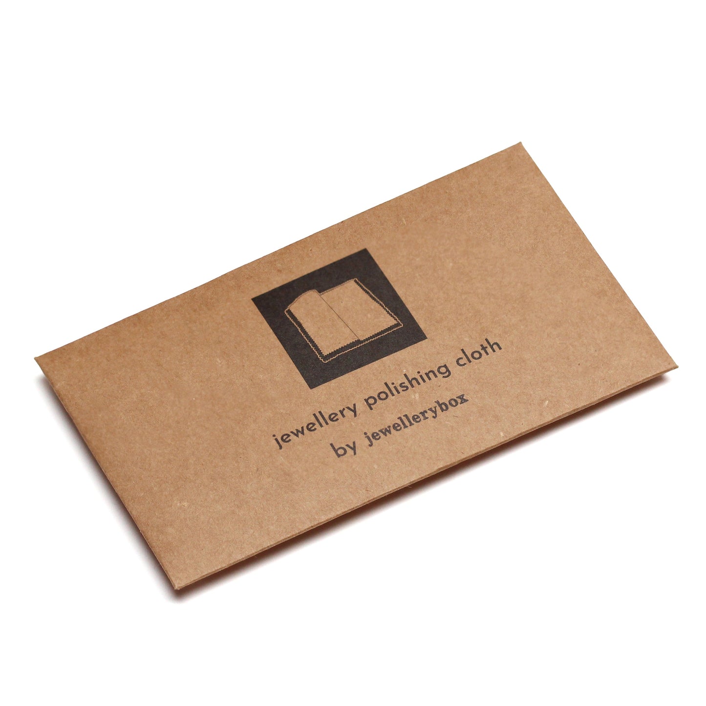 Doppelseitiges Schmuckpoliertuch - 4,5 Inch x 4,5 Inch