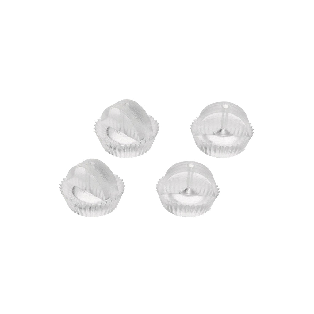 Silikon Ohrstecker Rückseiten Paar - 3er Pack