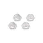 Silikon Ohrstecker Rückseiten Paar - 3er Pack
