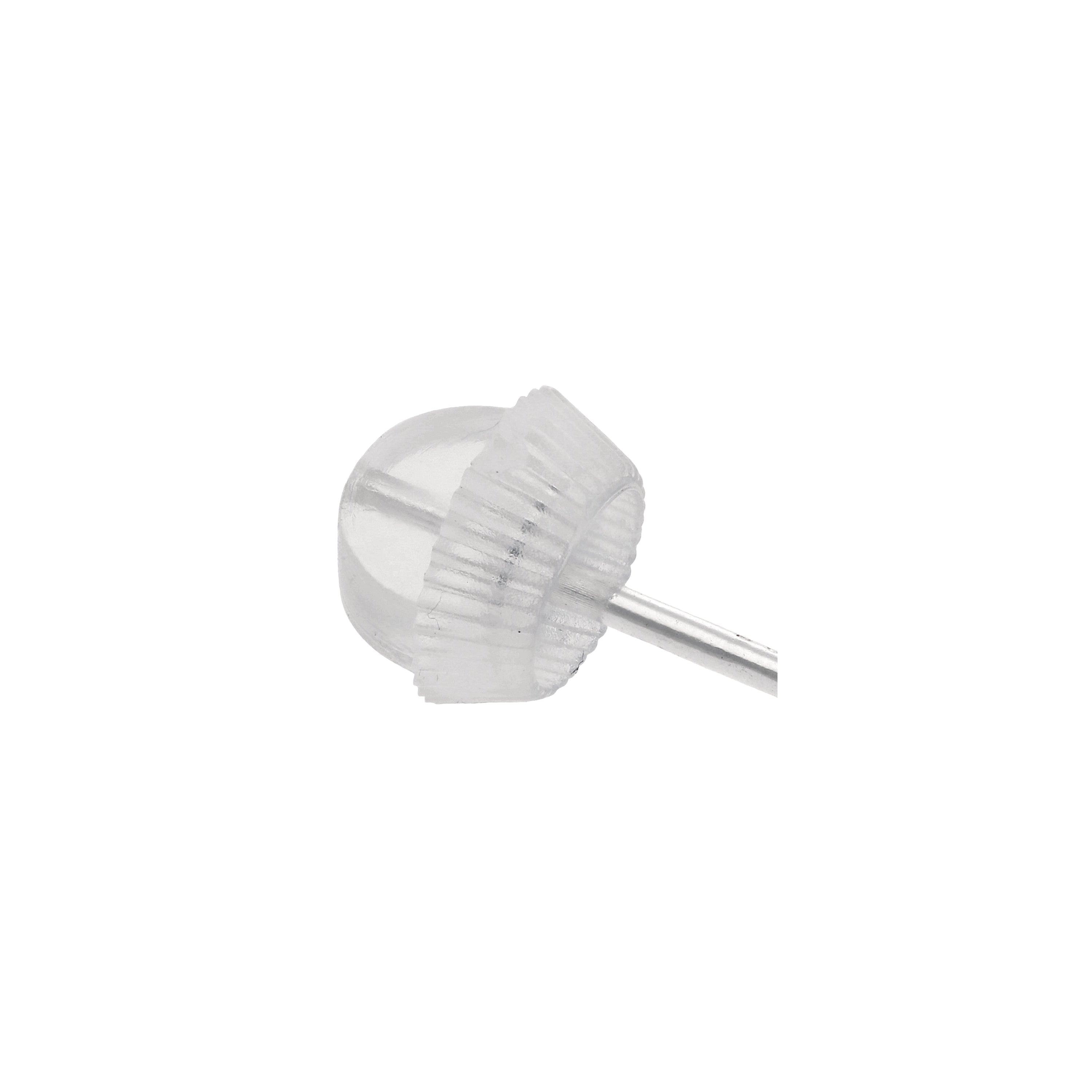 Silikon Ohrstecker Rückseiten Paar - 3er Pack