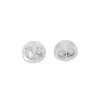 Sterlingsilber Silikon Ohrring Backs Paar