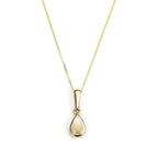 9 Karat Gold Opal Edelstein Oktober Geburtsstein Anhänger