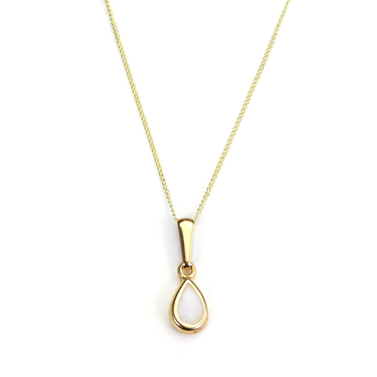 9 Karat Gold Perle Juni Geburtsstein Anhänger