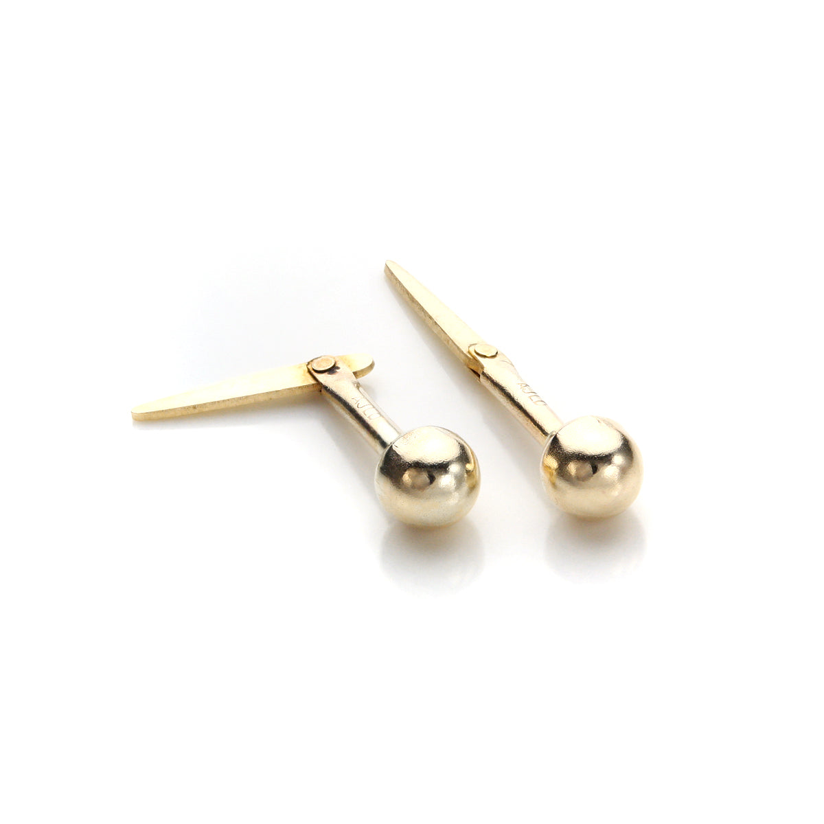 Andralok 9ct Gelbgold Ohrstecker