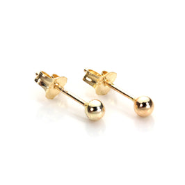 9 Karat Gelbgold 2,5 mm Ohrstecker