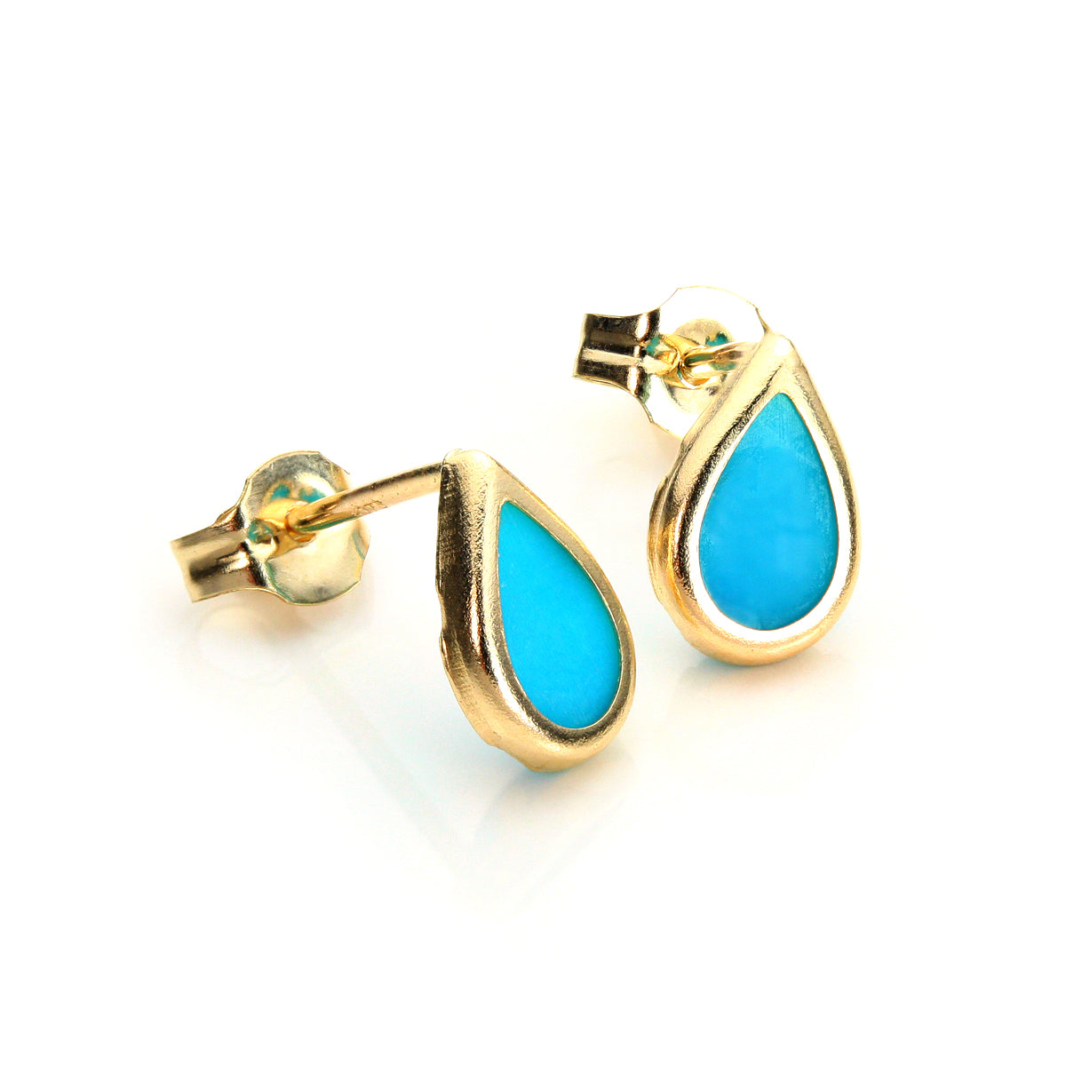 9ct Gelbgold Geburtsstein-Ohrstecker