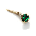 Andralok Nasenstecker aus 9 Karat Gelbgold mit Zirkonia (3 mm)