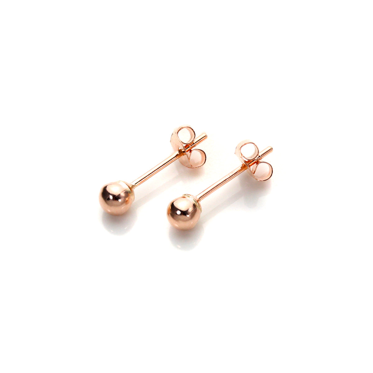9 Karat Roségold Ohrstecker