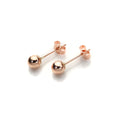 Ohrstecker aus 9 Karat Roségold
