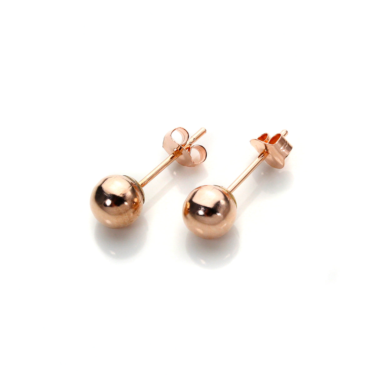 9 Karat Roségold Ohrstecker