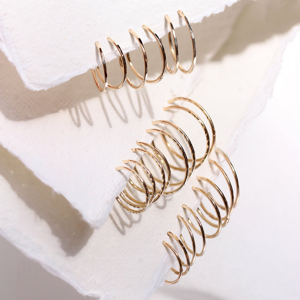 9 Karat Gelbgold Ohrringe
