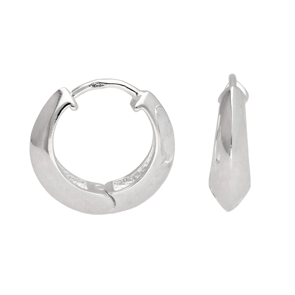 Klobige Ohrringe in Sterlingsilber
