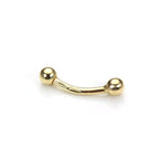 Augenbrauen-Labret aus 9 Karat Gelbgold