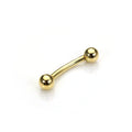 Augenbrauen-Labret aus 9 Karat Gelbgold