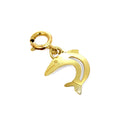 Delfin-Clip-Charm aus 9 Karat Gold