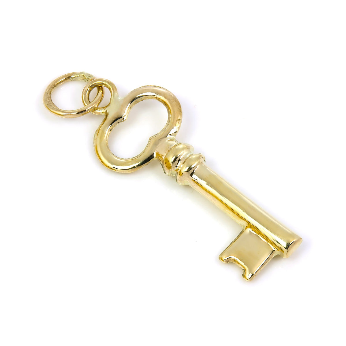 Vintage-Schlüssel-Charm aus 9 Karat Gold