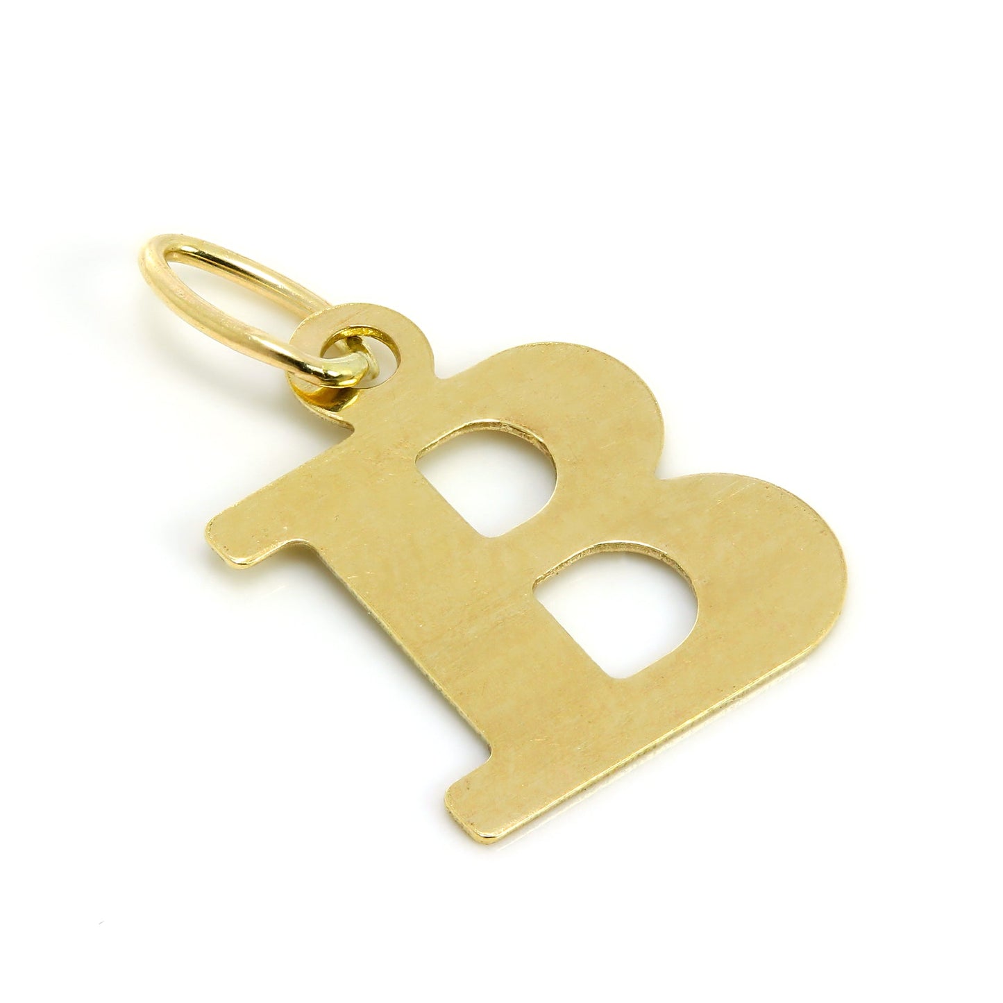 Leichtgewicht Klein 9 Karat Gold Anfangsbuchstabe Anhänger A - Z