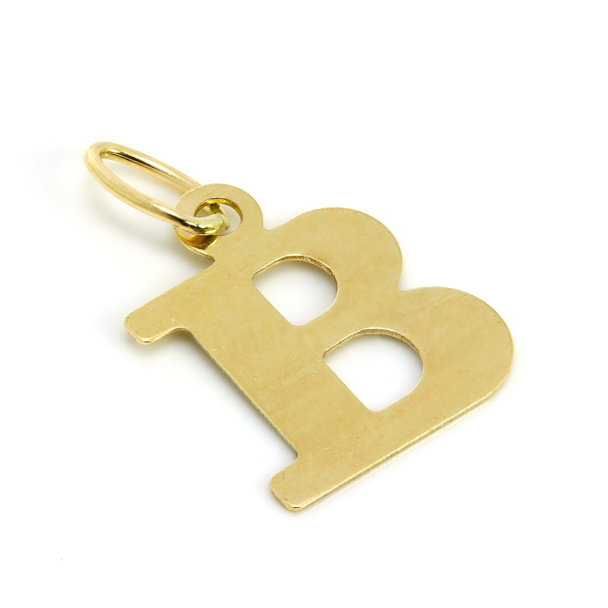Leichtgewicht Klein 9 Karat Gold Anfangsbuchstabe Anhänger A - Z