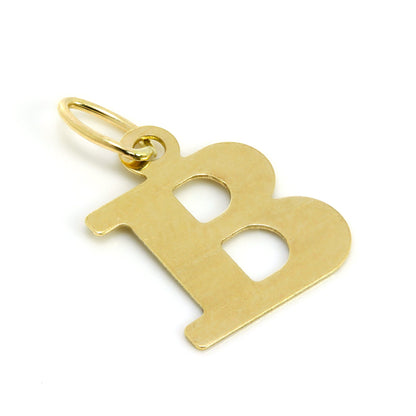 Leichtgewicht Klein 9 Karat Gold Anfangsbuchstabe Anhänger A - Z