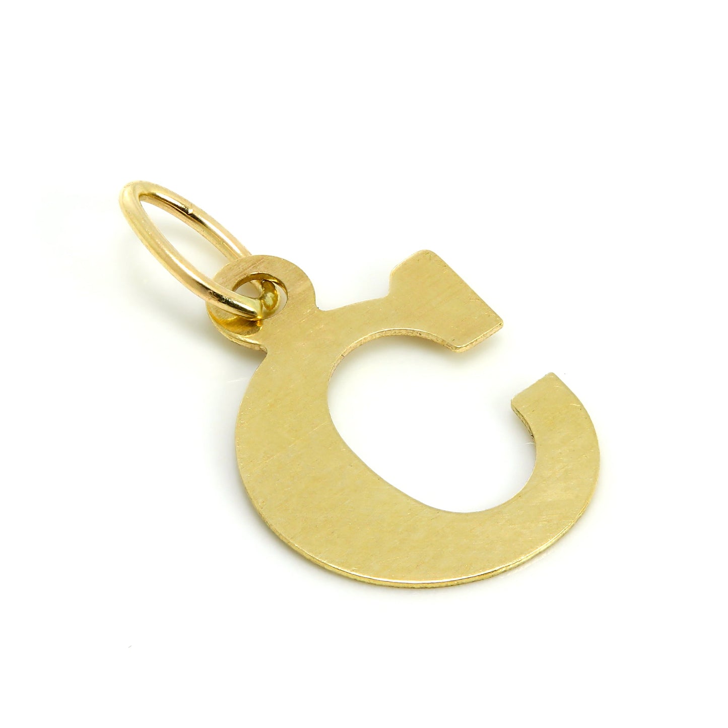 Leichtgewicht Klein 9 Karat Gold Anfangsbuchstabe Anhänger A - Z