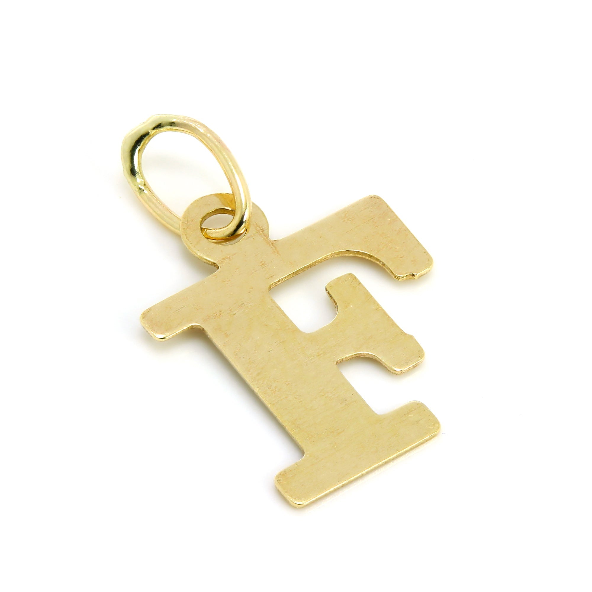 Leichtgewicht Klein 9 Karat Gold Anfangsbuchstabe Anhänger A - Z