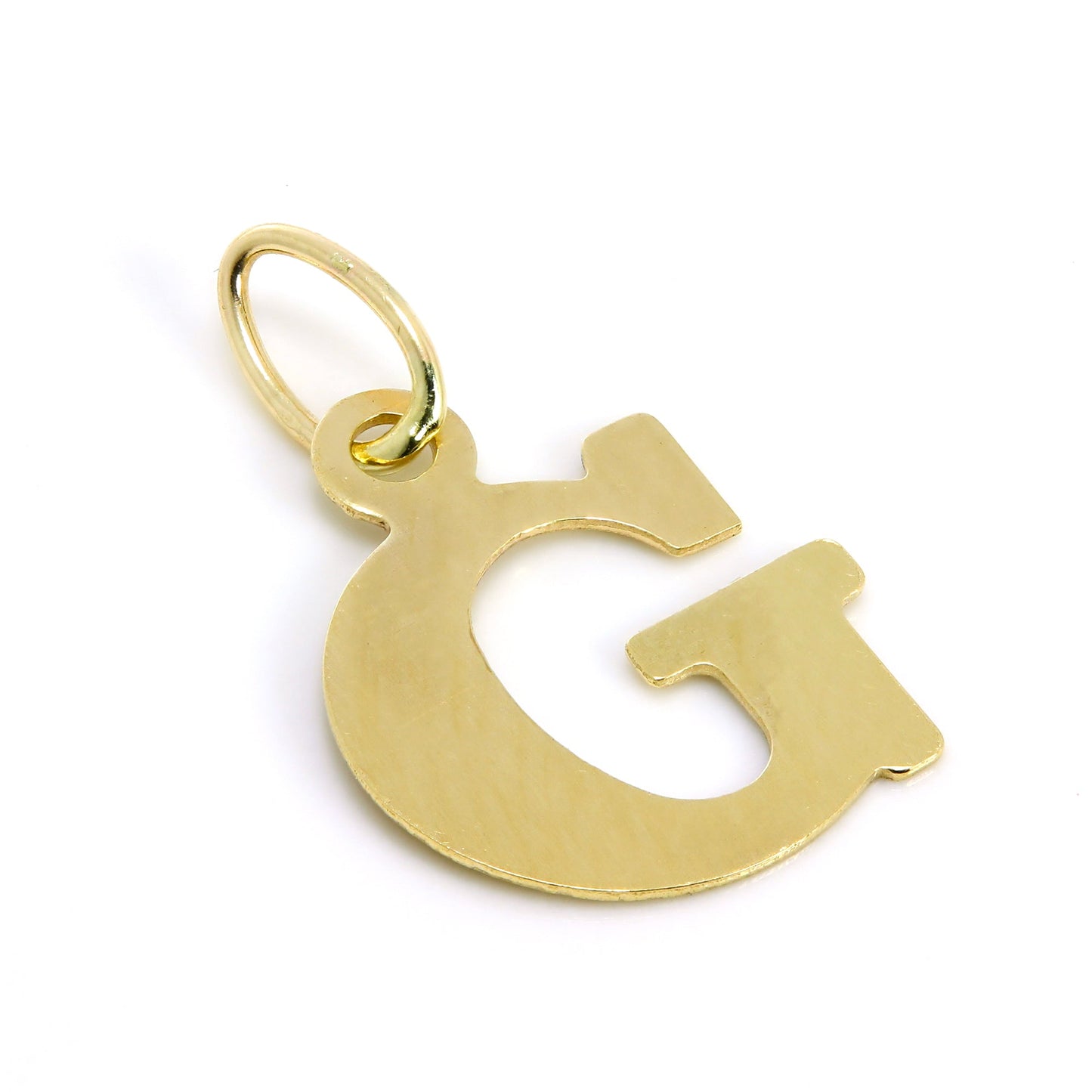 Leichtgewicht Klein 9 Karat Gold Anfangsbuchstabe Anhänger A - Z