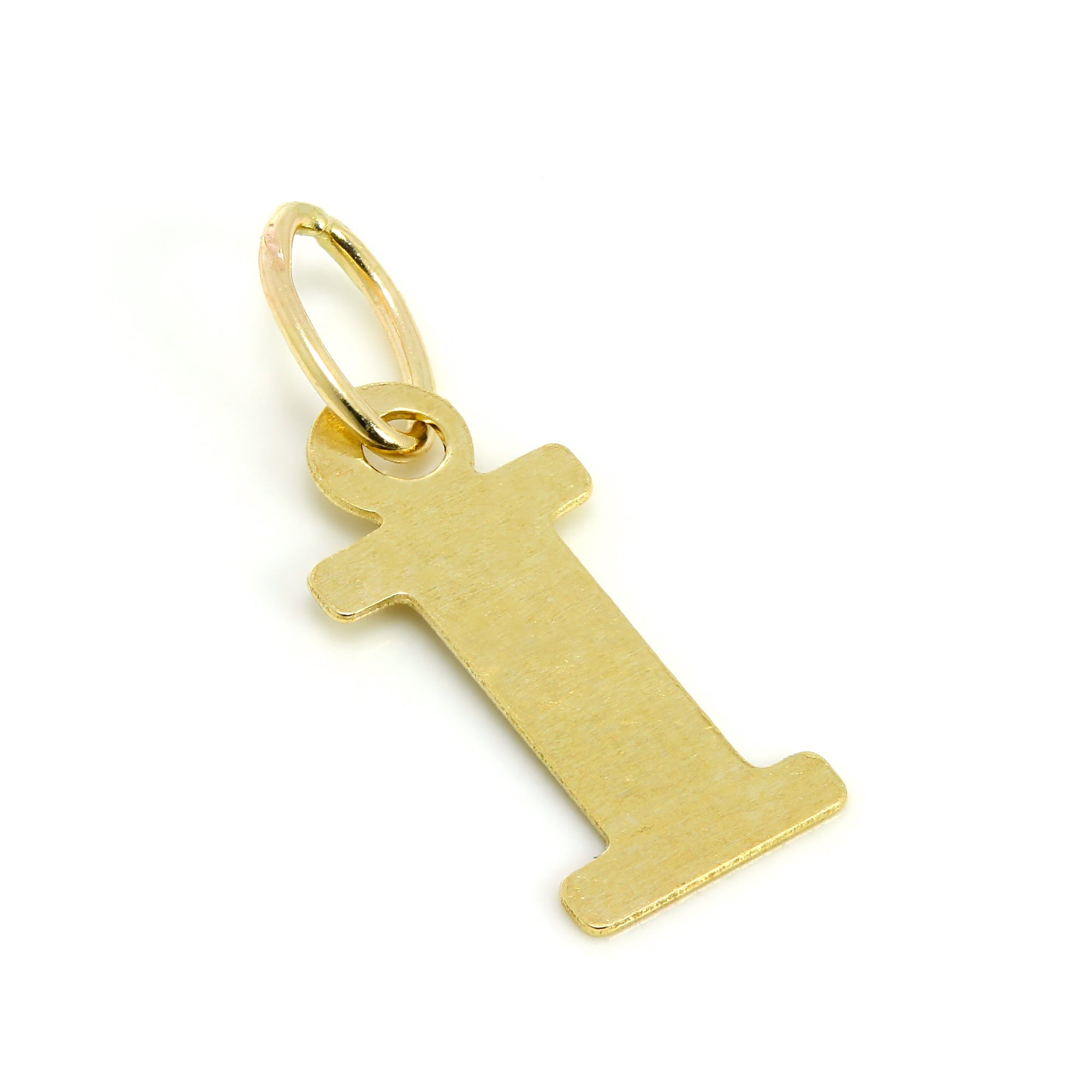 Leichtgewicht Klein 9 Karat Gold Anfangsbuchstabe Anhänger A - Z