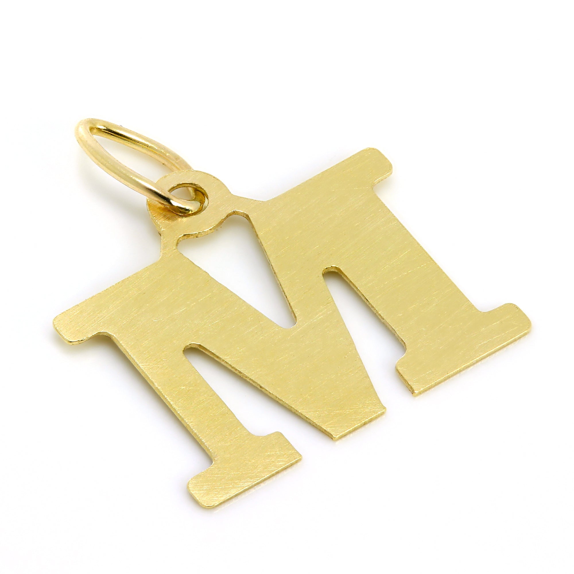 Leichtgewicht Klein 9 Karat Gold Anfangsbuchstabe Anhänger A - Z