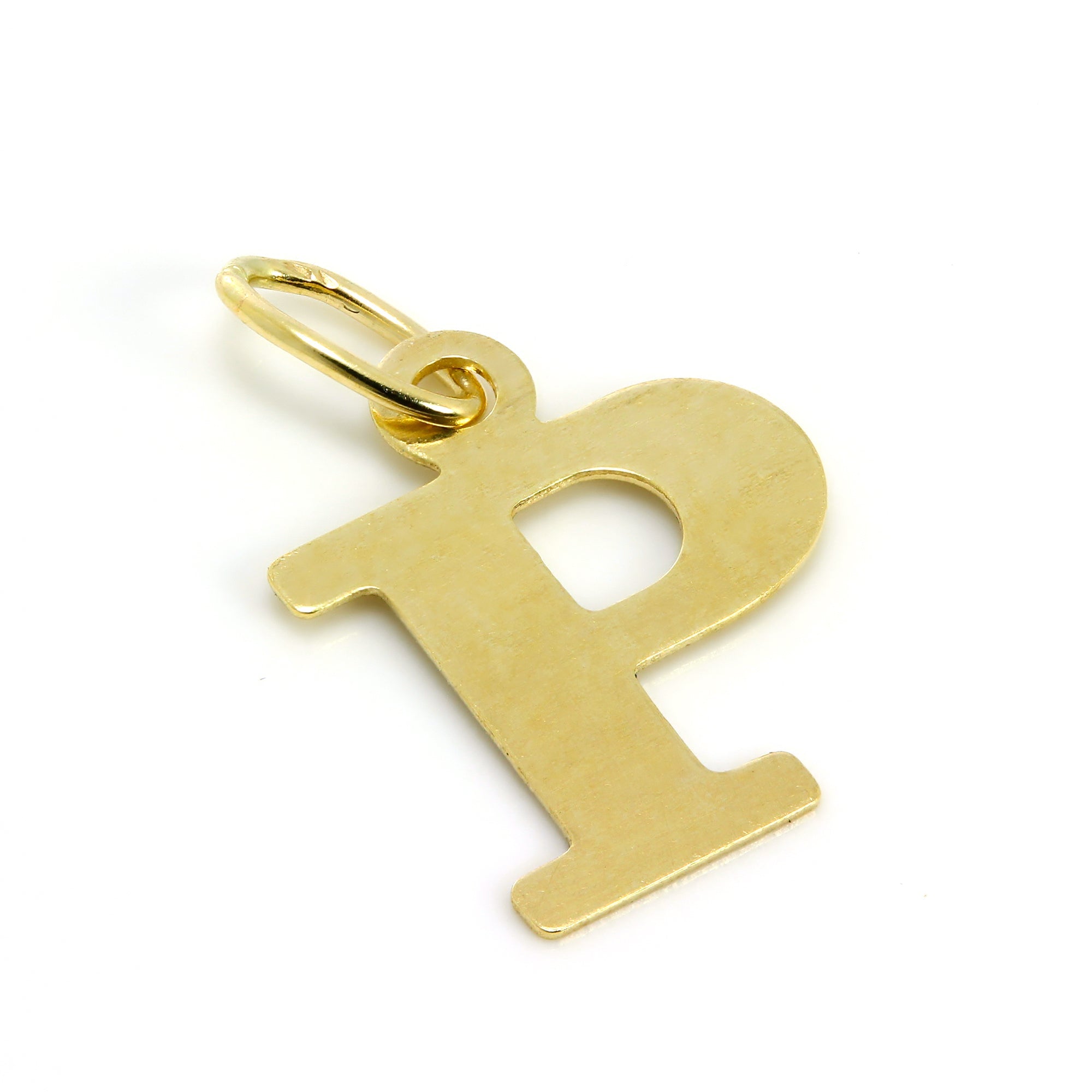 Leichtgewicht Klein 9 Karat Gold Anfangsbuchstabe Anhänger A - Z