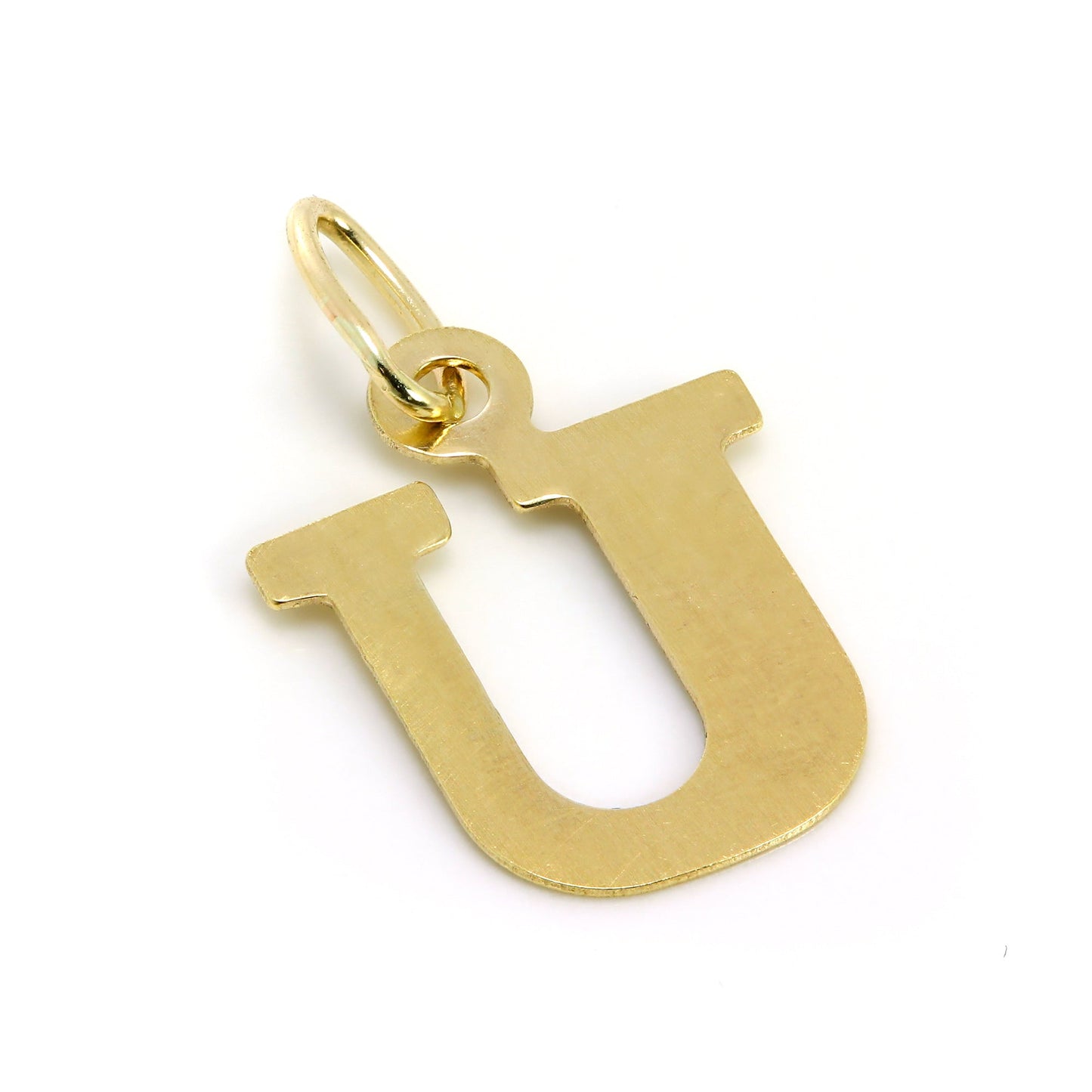 Leichtgewicht Klein 9 Karat Gold Anfangsbuchstabe Anhänger A - Z