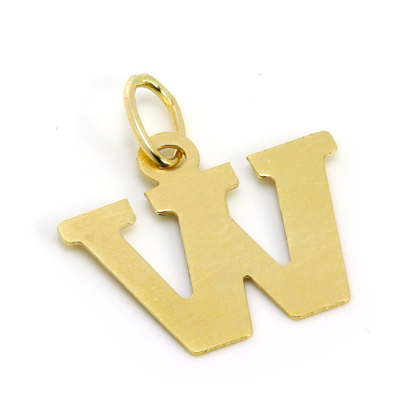 Leichtgewicht Klein 9 Karat Gold Anfangsbuchstabe Anhänger A - Z