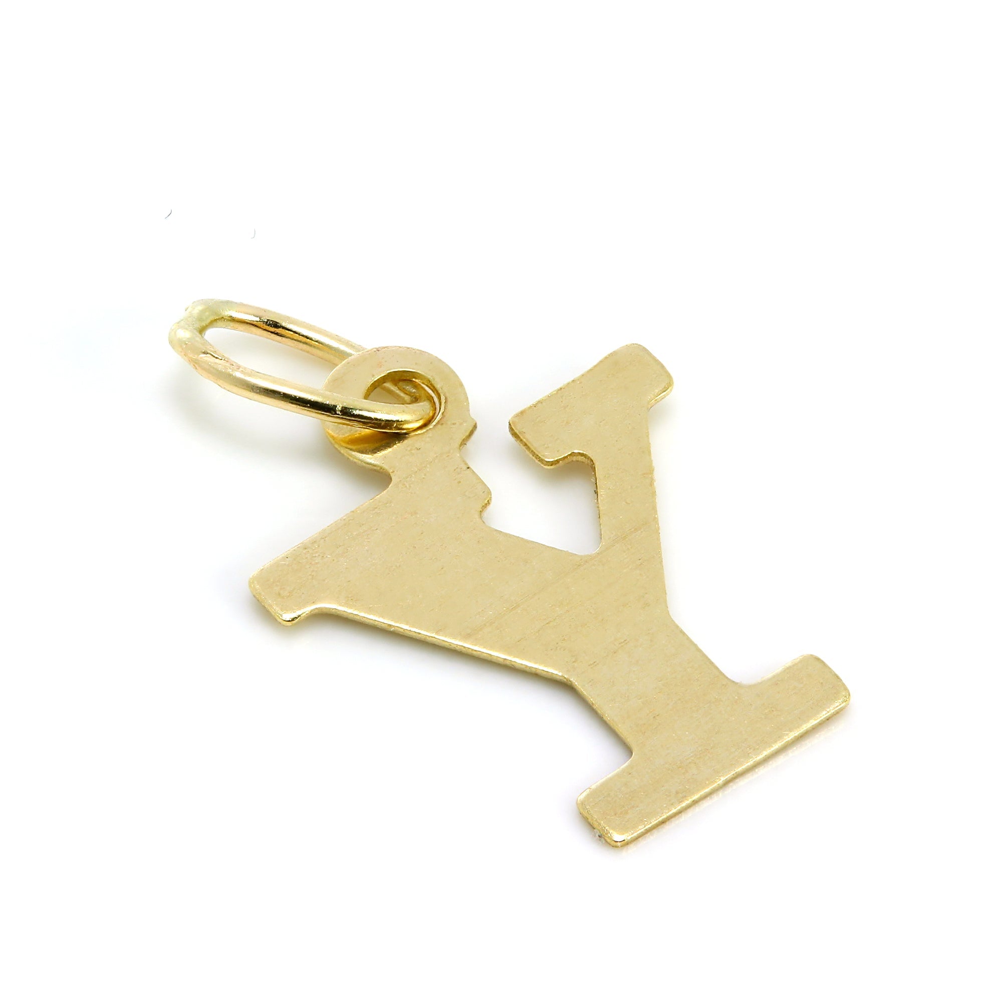 Leichtgewicht Klein 9 Karat Gold Anfangsbuchstabe Anhänger A - Z