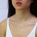 9 Karat Gold Stern Hänge Anhänger Halskette 40,5 - 51 cm