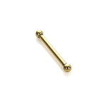 9 Karat Gelbgold Kugel Nasenstecker