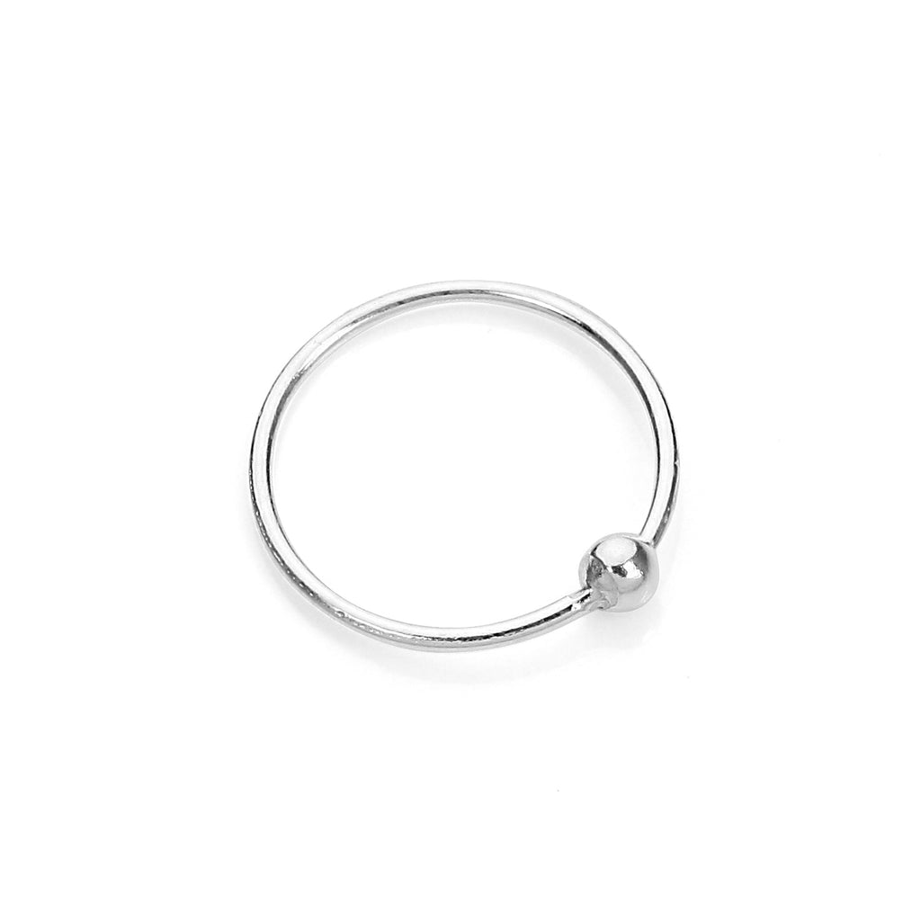 Sterlingsilber BCR Nasenring