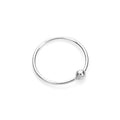 Sterlingsilber BCR Nasenring