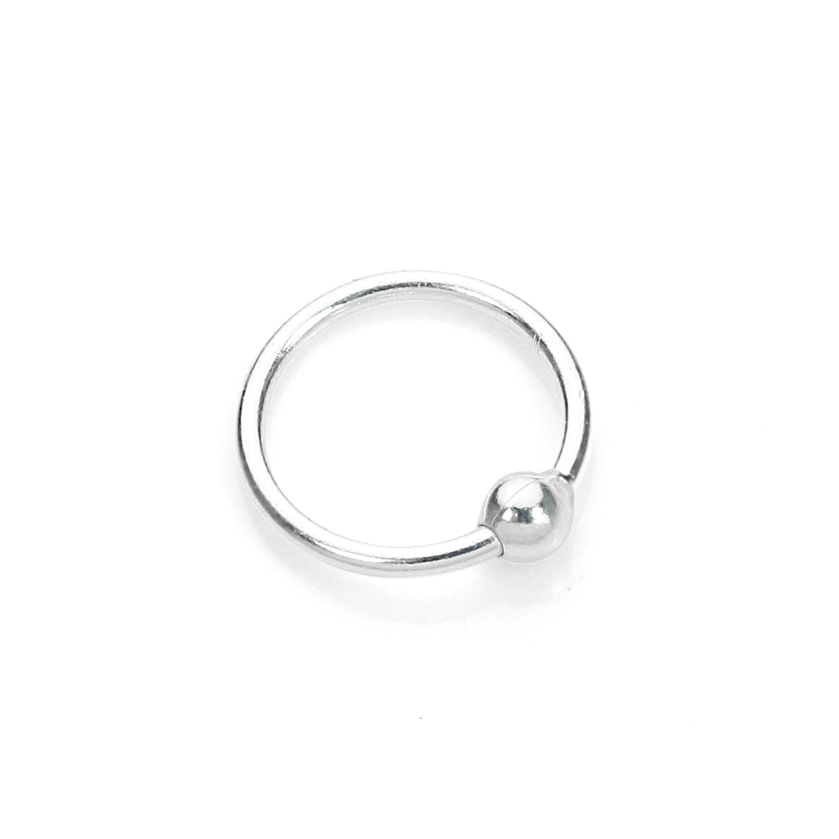 Sterlingsilber BCR Nasenring