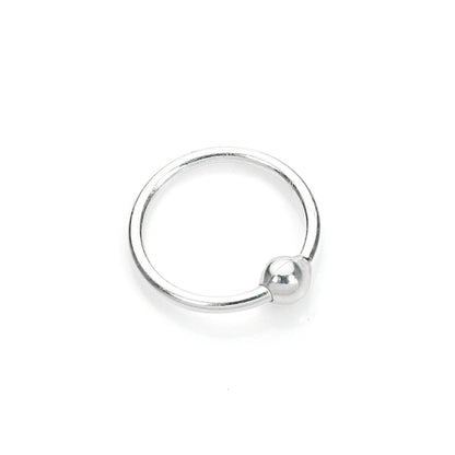 Sterlingsilber BCR Nasenring