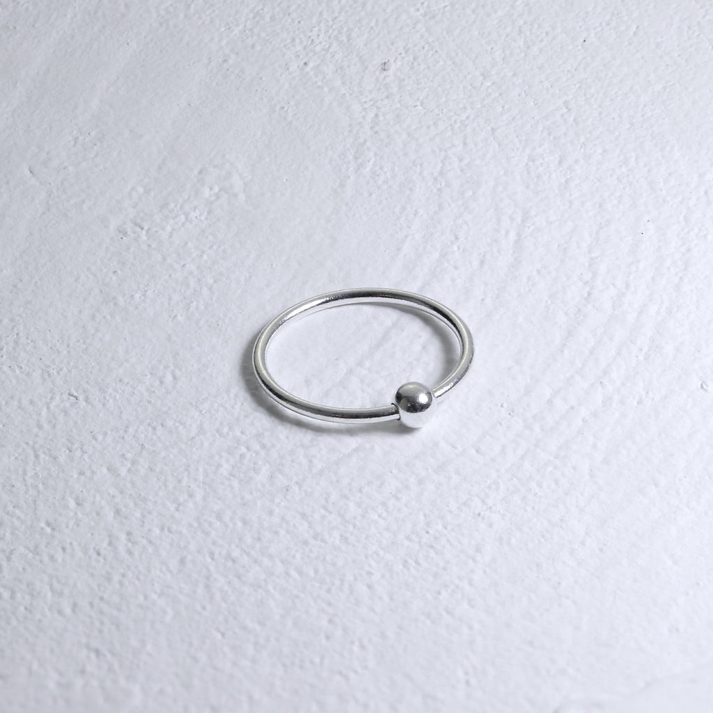Sterlingsilber BCR Nasenring