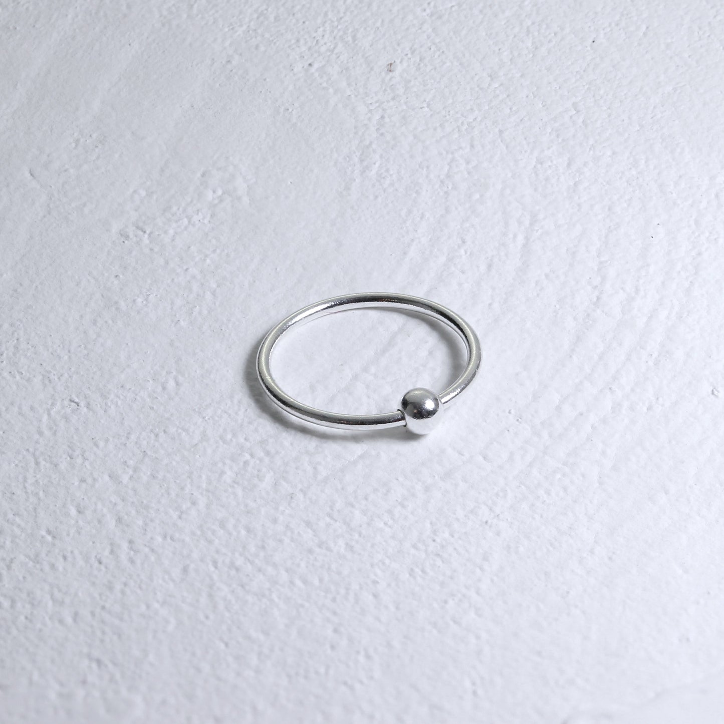 Sterlingsilber BCR Nasenring