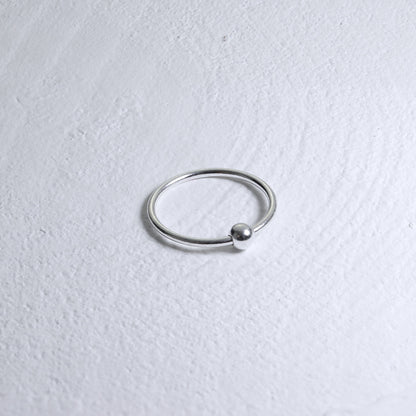 Sterlingsilber BCR Nasenring