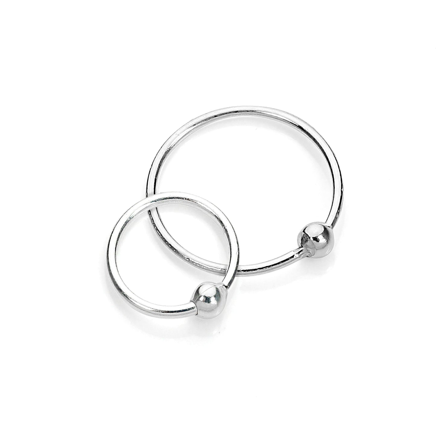 Sterlingsilber BCR Nasenring