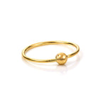 9 Karat Gelbgold BCR Nasenring - 8 mm & 10 mm
