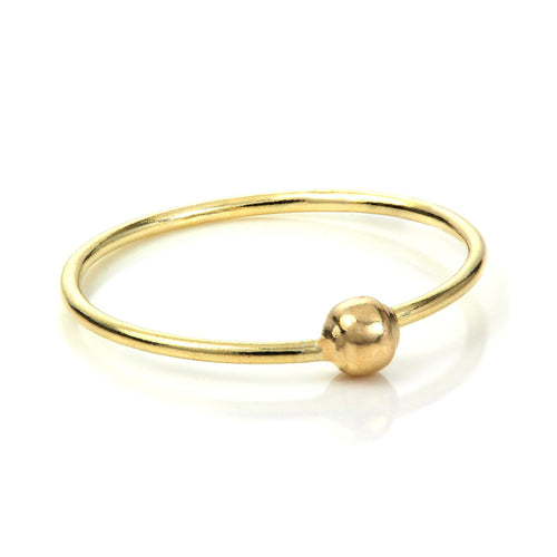 9 Karat Gelbgold BCR Nasenring - 8 mm & 10 mm