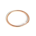 9 Karat Roségold 8 mm Creolen Nasenring