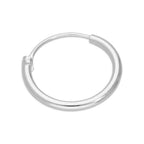 Sterlingsilber 24Ga Segment Creolen Nasenring 12 mm