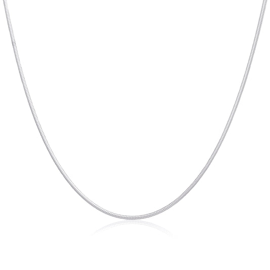 Sterlingsilber Schlangenkette oder Armband